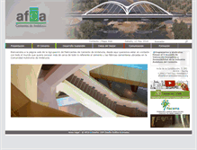 Tablet Screenshot of cementosdeandalucia.org